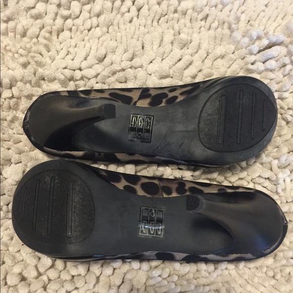 Moda Spana Cheetah Print Peep Toe Heels Sz 7 - Picture 6 of 10